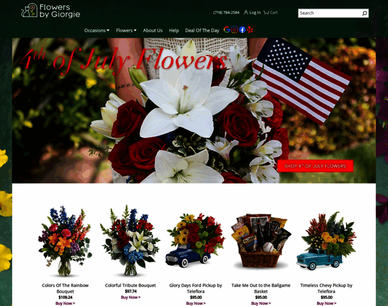 Flowersbygiorgie.com thumbnail