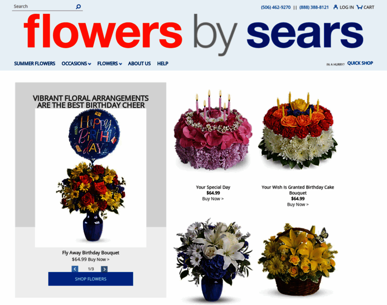 Flowersbysears.ca thumbnail
