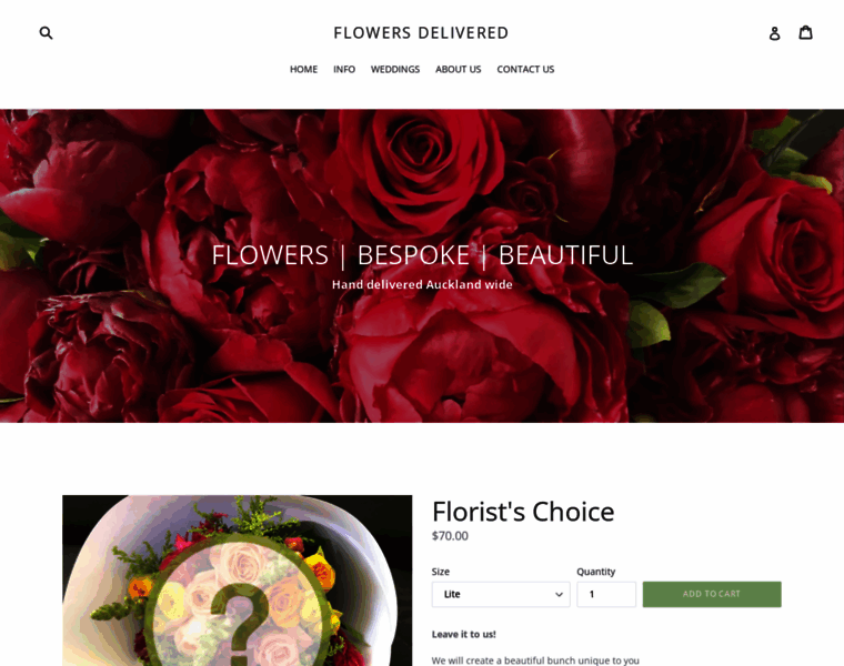 Flowersdelivered.co.nz thumbnail