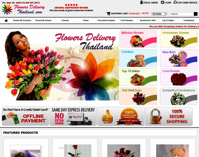Flowersdeliverythailand.com thumbnail