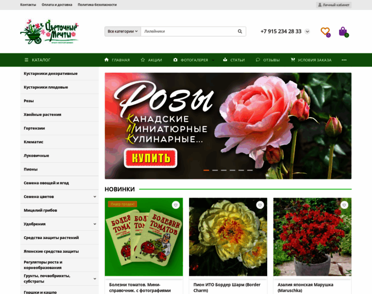 Flowersdream.ru thumbnail