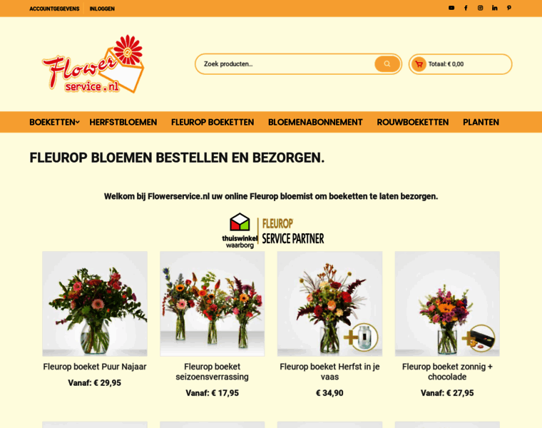 Flowerservice.nl thumbnail