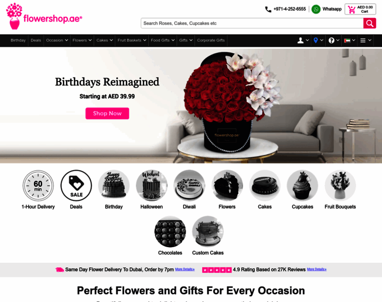 Flowershop.ae thumbnail Flowershop.ae thumbnail