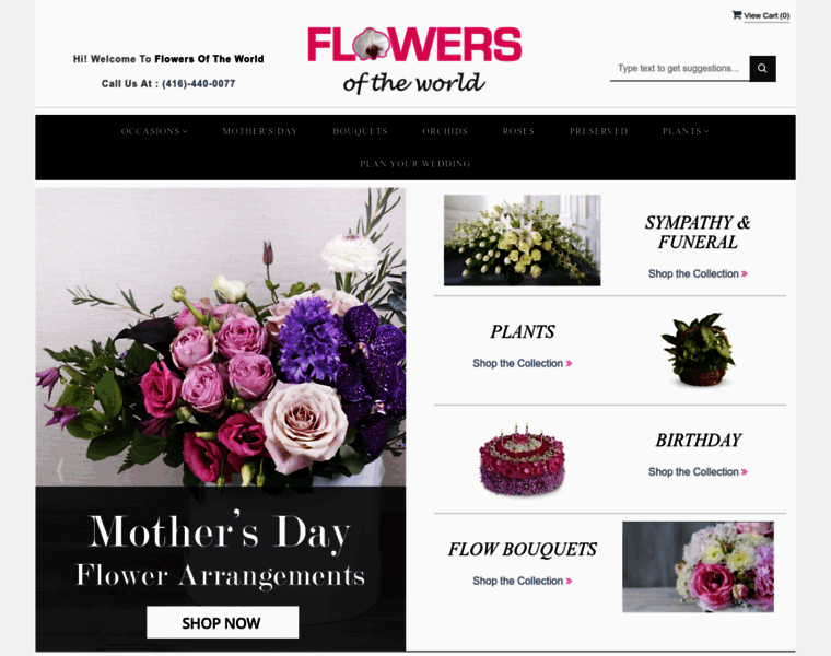 Flowersoftheworld.ca thumbnail