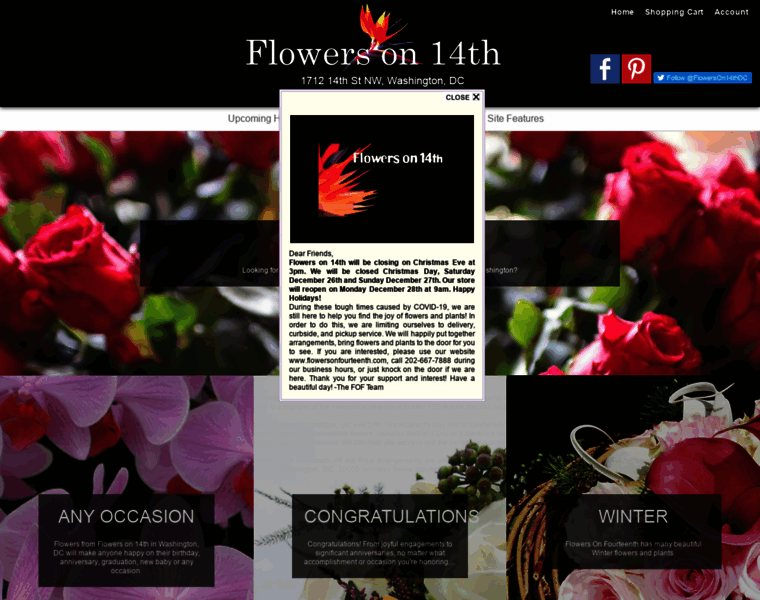 Flowerson14th.com thumbnail