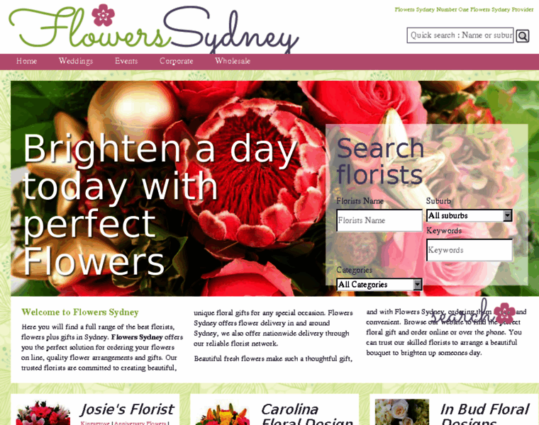 Flowersydney.com thumbnail
