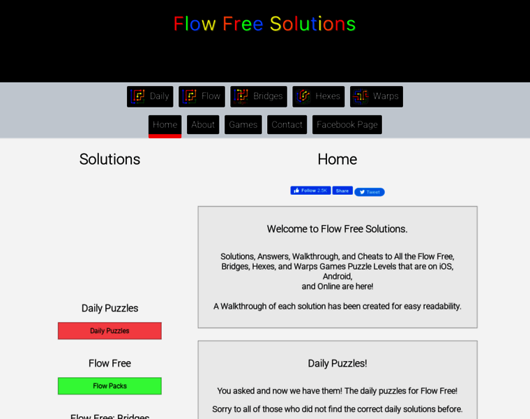 Flowfreesolutions.com thumbnail