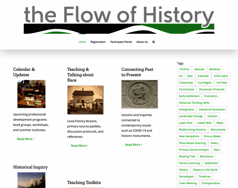 Flowofhistory.org thumbnail