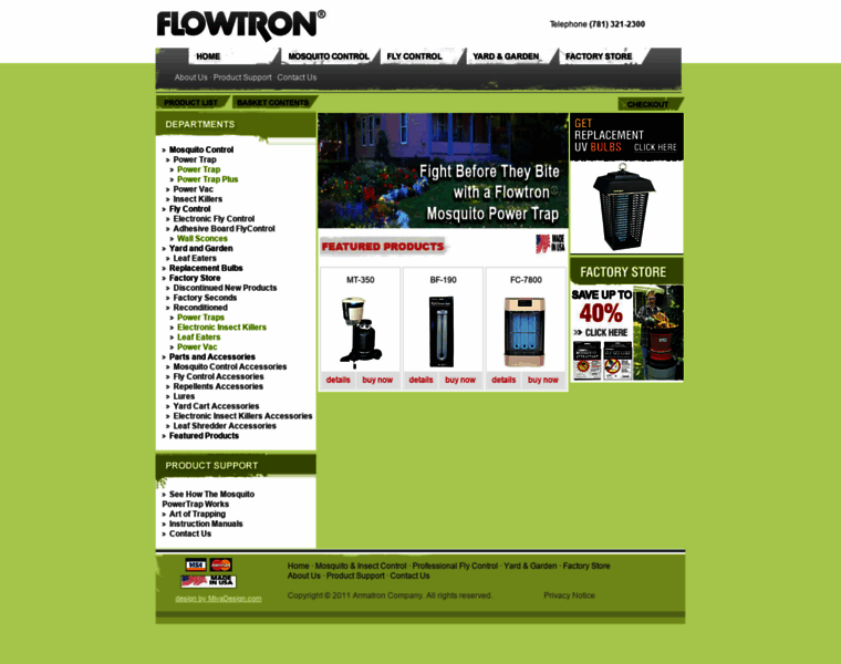 Flowtron.com thumbnail