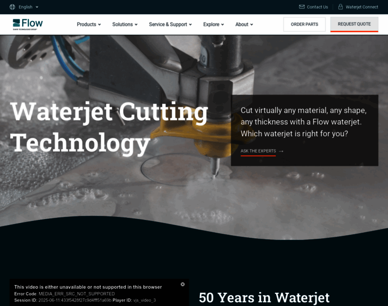 Flowwaterjet.com thumbnail Flowwaterjet.com thumbnail