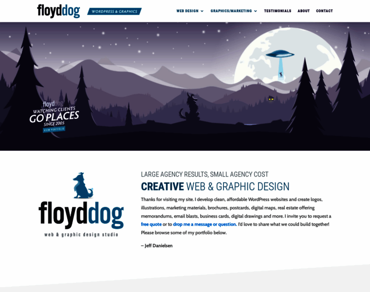 Floyddogdesign.com thumbnail