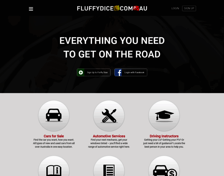 Fluffydice.com.au thumbnail