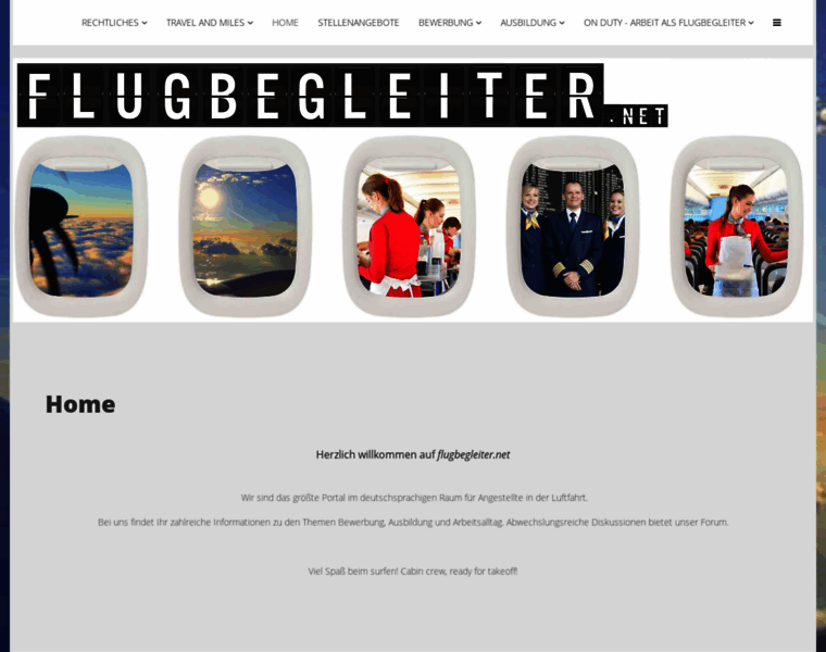 Flugbegleiter.net thumbnail