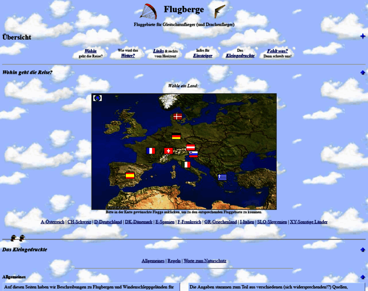 Flugberge.info thumbnail