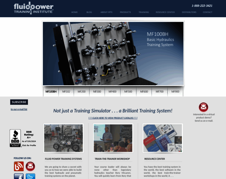 Fluidpowertrainingsystems.com thumbnail
