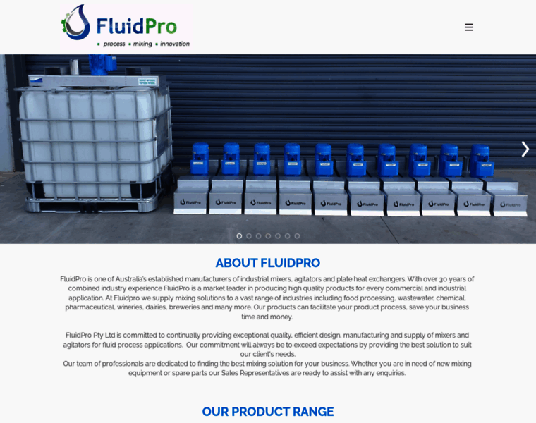 Fluidpro.com.au thumbnail