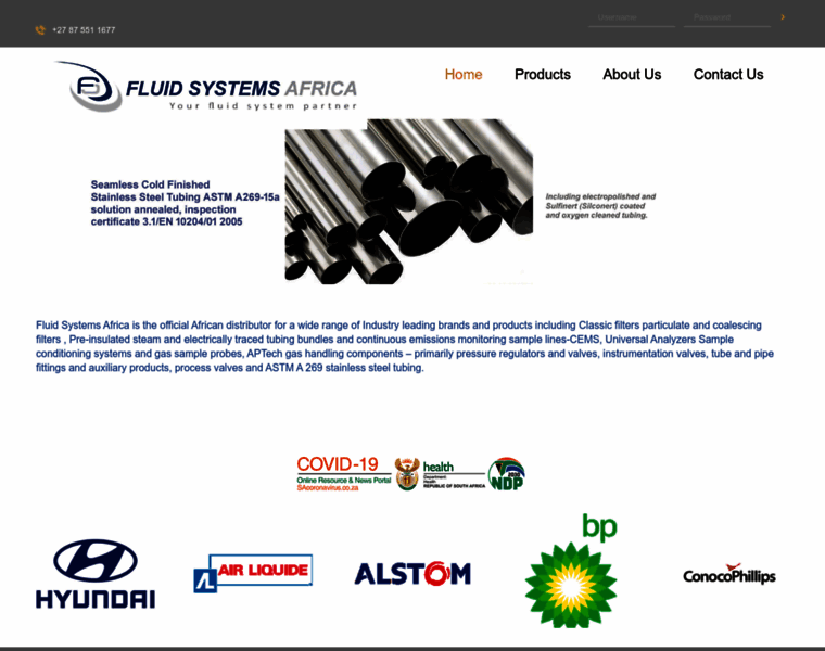 Fluidsystemsafrica.co.za thumbnail