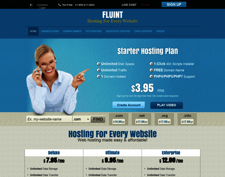 Fluint.net thumbnail