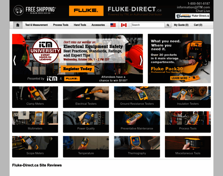Fluke-direct.ca thumbnail