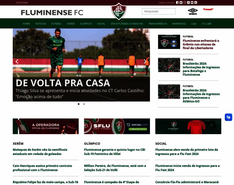 Fluminense.com.br thumbnail