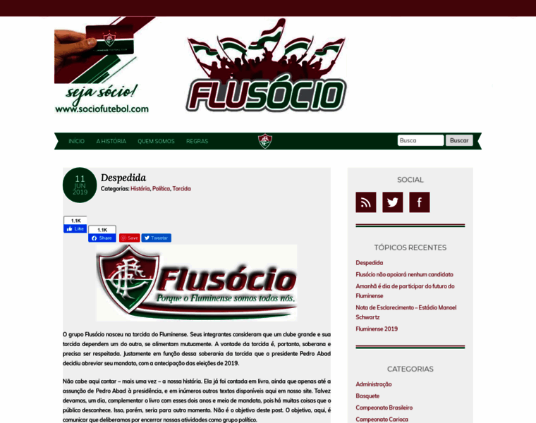 Flusocio.com.br thumbnail