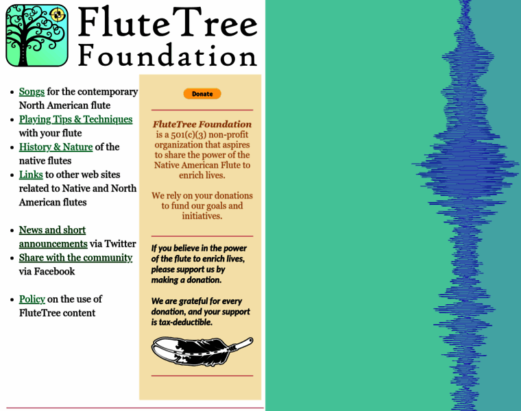 Flutetree.org thumbnail