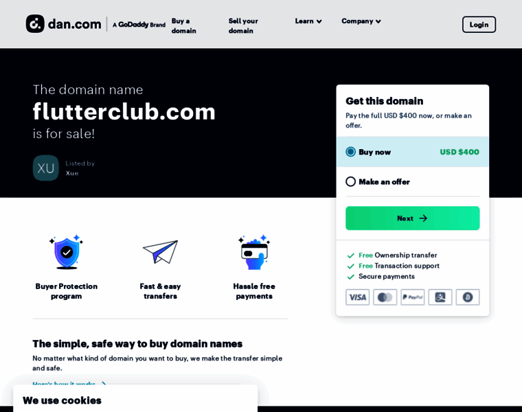 Flutterclub.com thumbnail