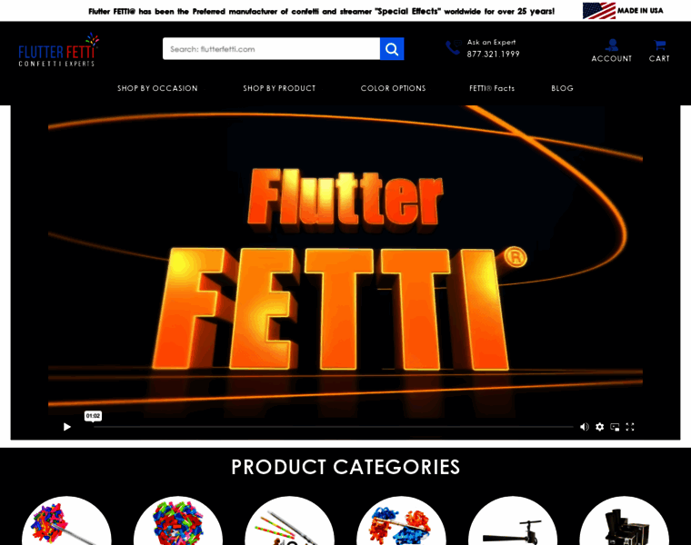 Flutterfetti.com thumbnail