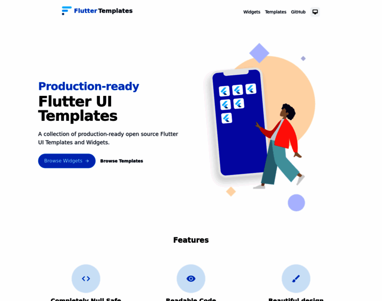 Fluttertemplates.dev thumbnail Fluttertemplates.dev thumbnail