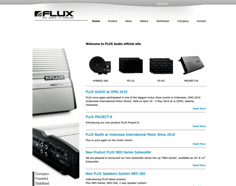 Flux-audio.com thumbnail