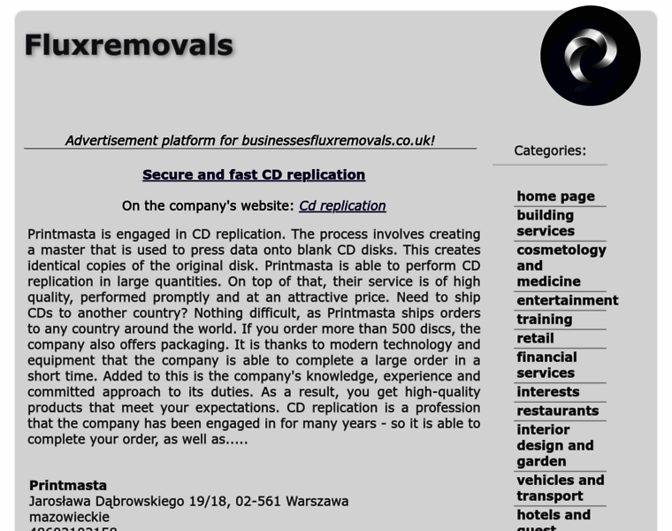 Fluxremovals.co.uk thumbnail Fluxremovals.co.uk thumbnail