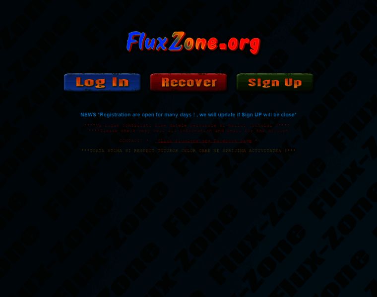 Fluxzone.org thumbnail