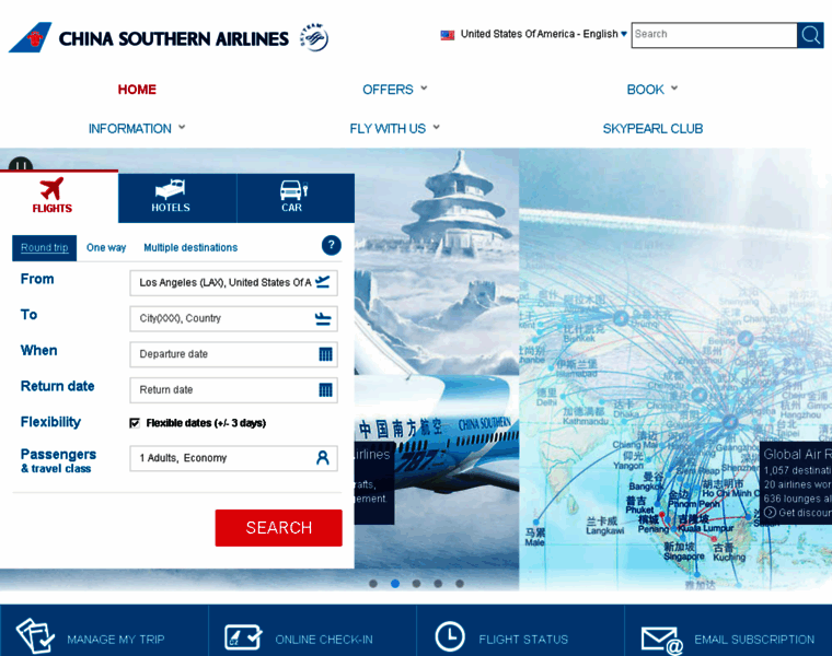 Flychinasouthern.com thumbnail