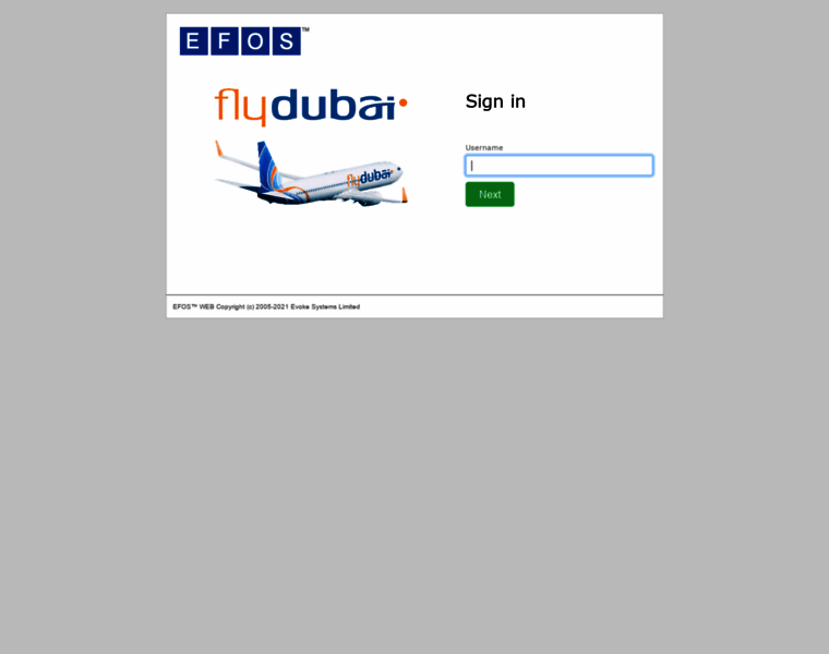 Flydubai.efosweb.com thumbnail