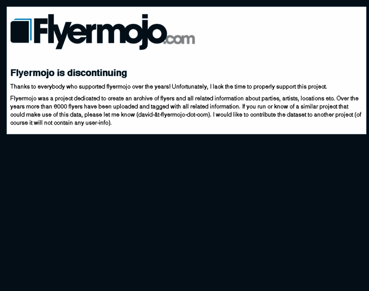 Flyermojo.com thumbnail