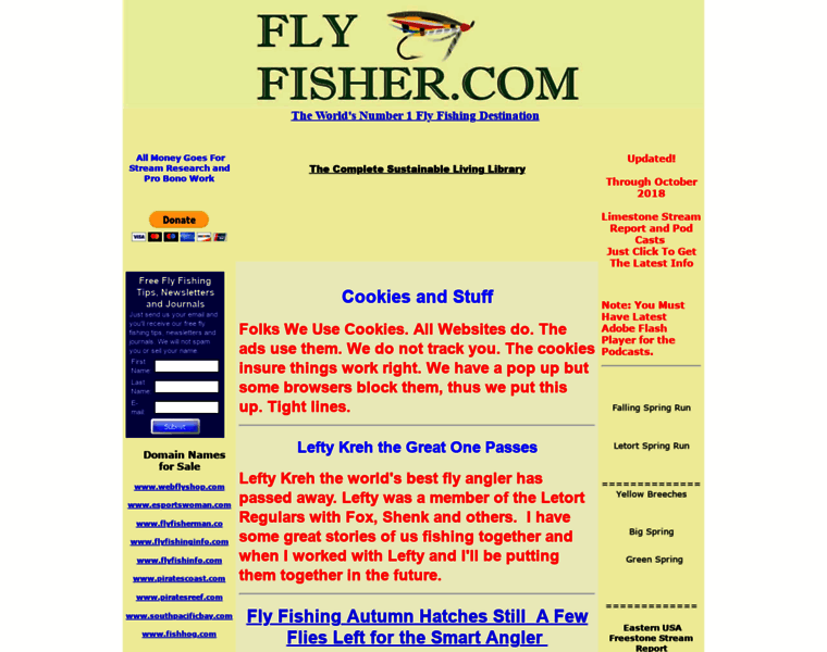 Flyfisher.com thumbnail