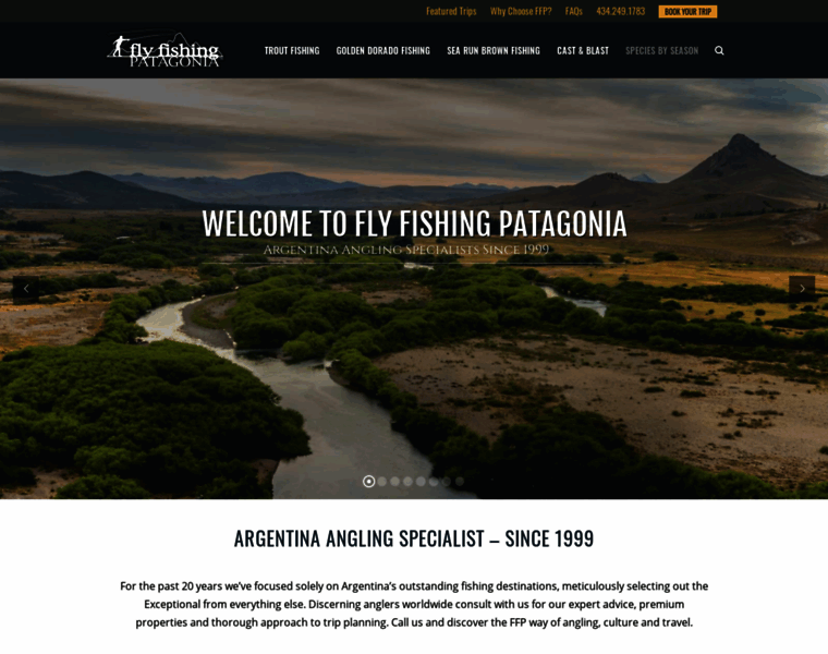 Flyfishingpatagonia.com thumbnail