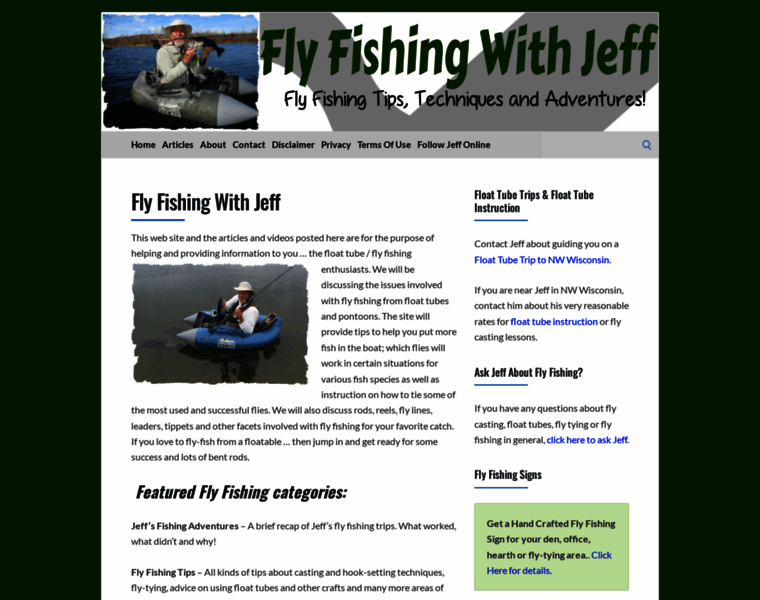 Flyfishingwithjeff.com thumbnail