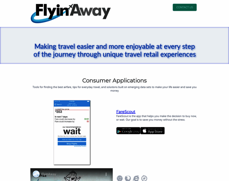 Flyinaway.com thumbnail
