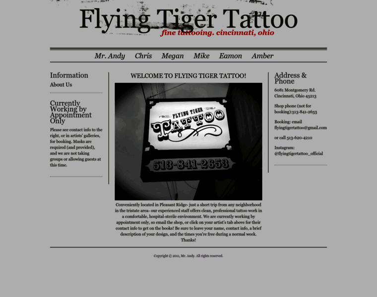 Flying-tiger-tattoo.com thumbnail