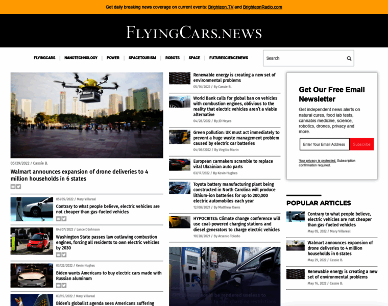Flyingcars.news thumbnail