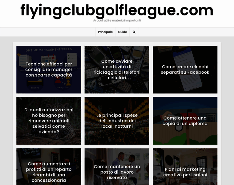Flyingclubgolfleague.com thumbnail