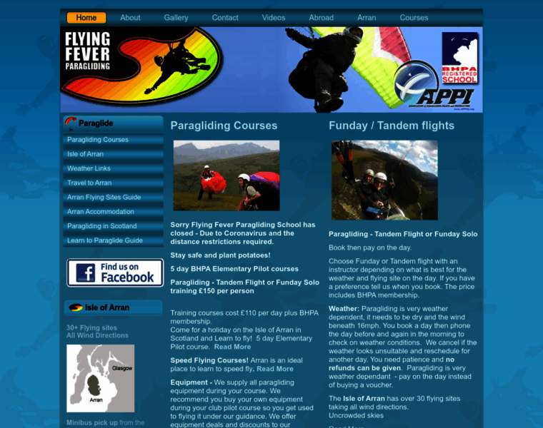 Flyingfever.net thumbnail