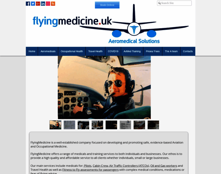 Flyingmedicine.uk thumbnail
