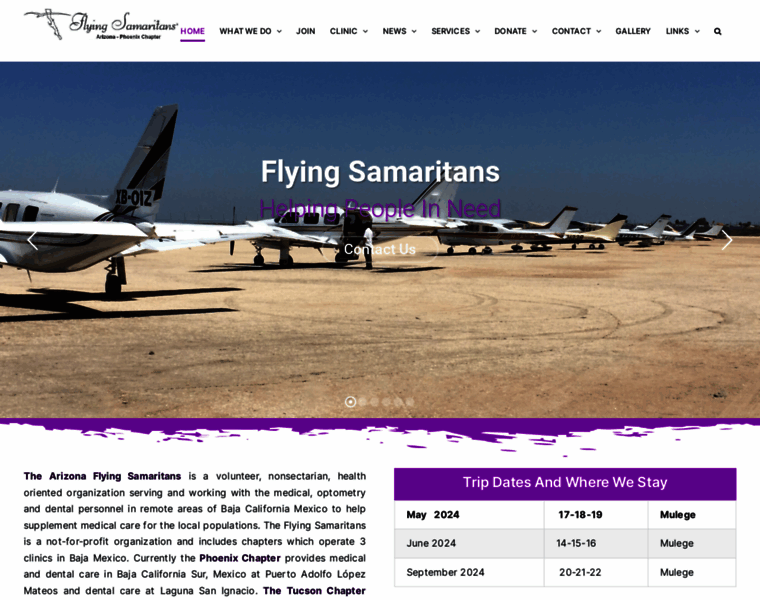 Flyingsamaritans.com thumbnail