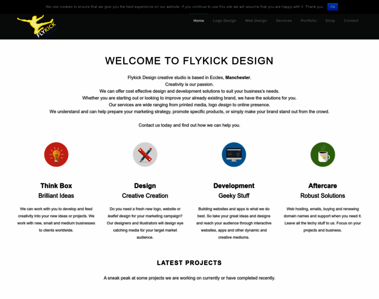 Flykickdesign.com thumbnail