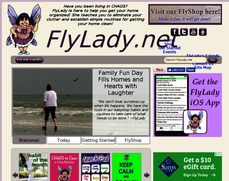 Flylady.com thumbnail