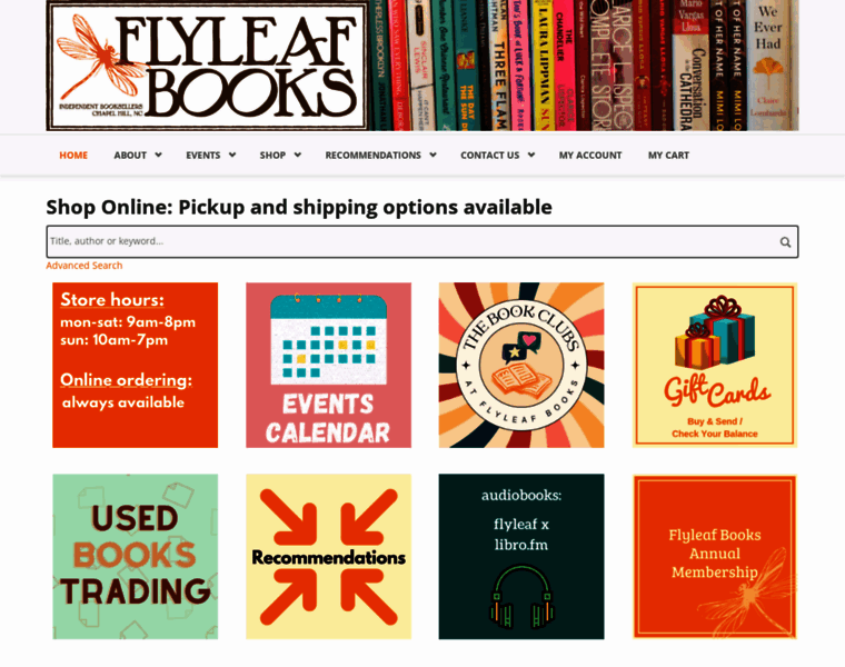 Flyleafbooks.com thumbnail