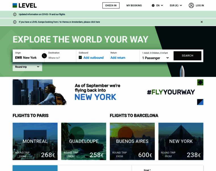 Flylevel.com thumbnail