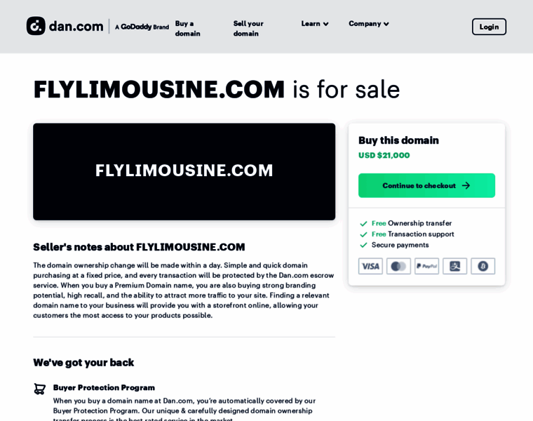 Flylimousine.com thumbnail